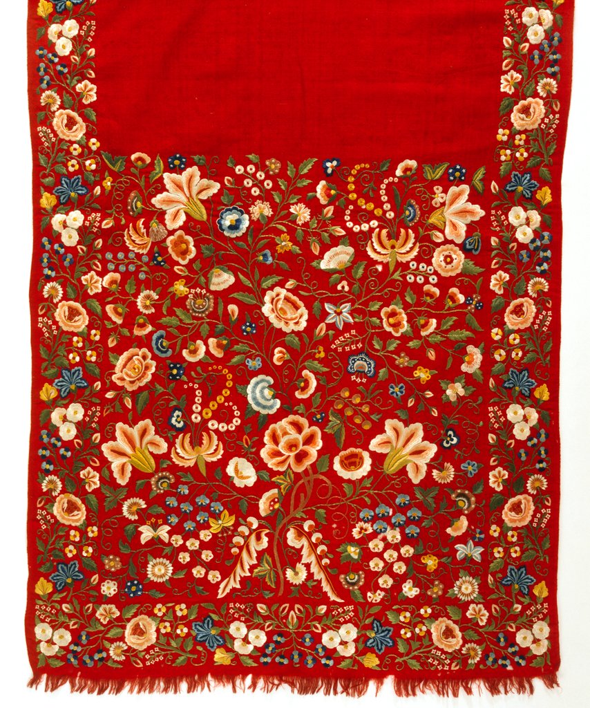 Detail of Scarf. Delhi, India, 19th century by Unknown