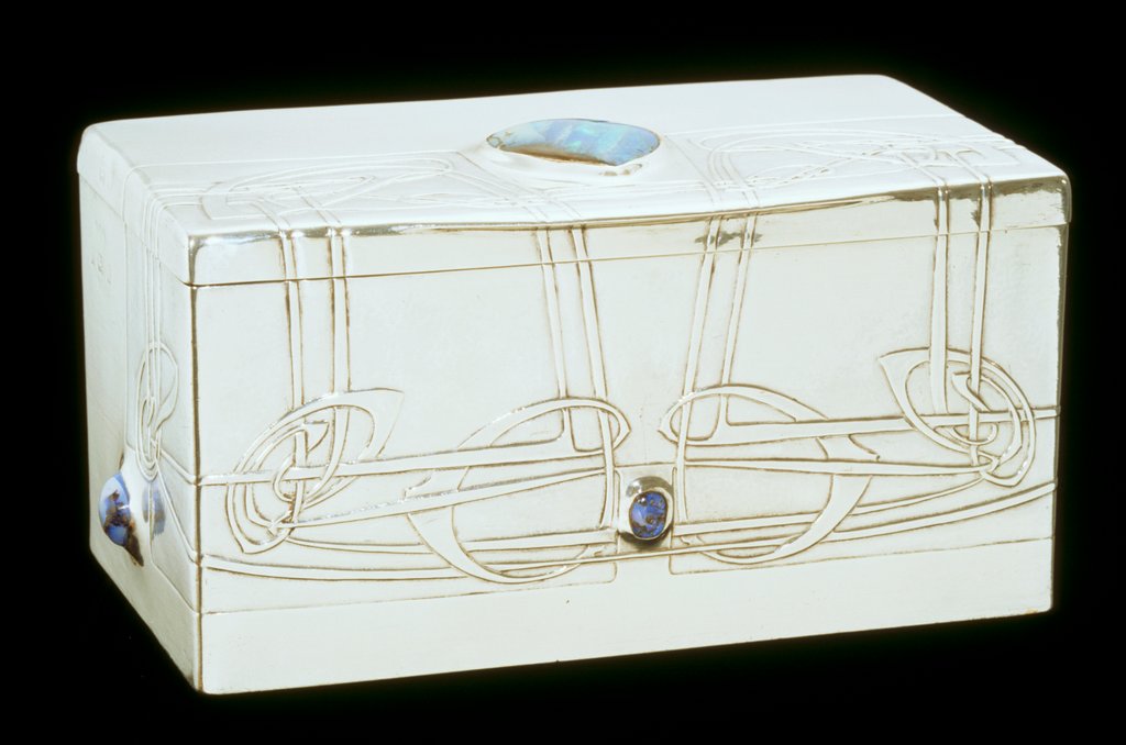 Detail of Casket by Archibald Knox