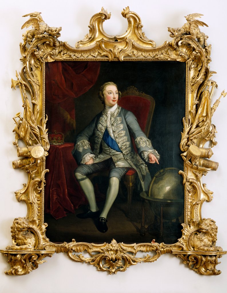 Detail of King George III by Paul Petit