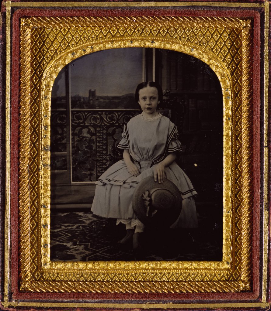 Detail of Portrait of a Girl by Unknown