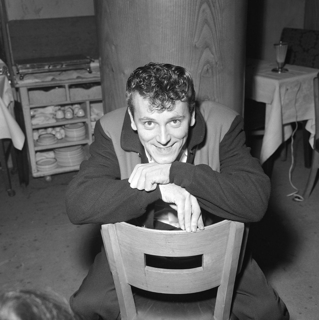 Detail of Gene Vincent by Harry Hammond