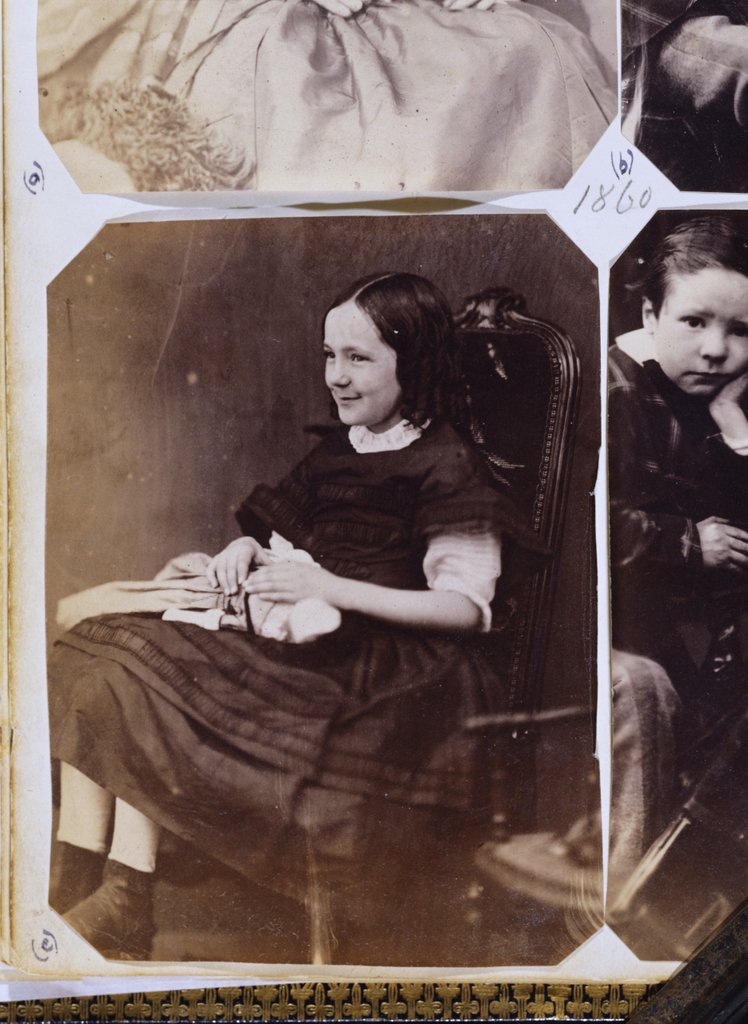 Girl seated, from Waterlow Family Album by Unknown