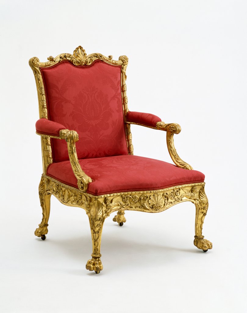 Detail of Armchair by Robert Adam