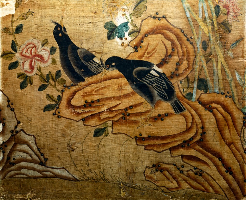 Detail of Wallpaper by Unknown