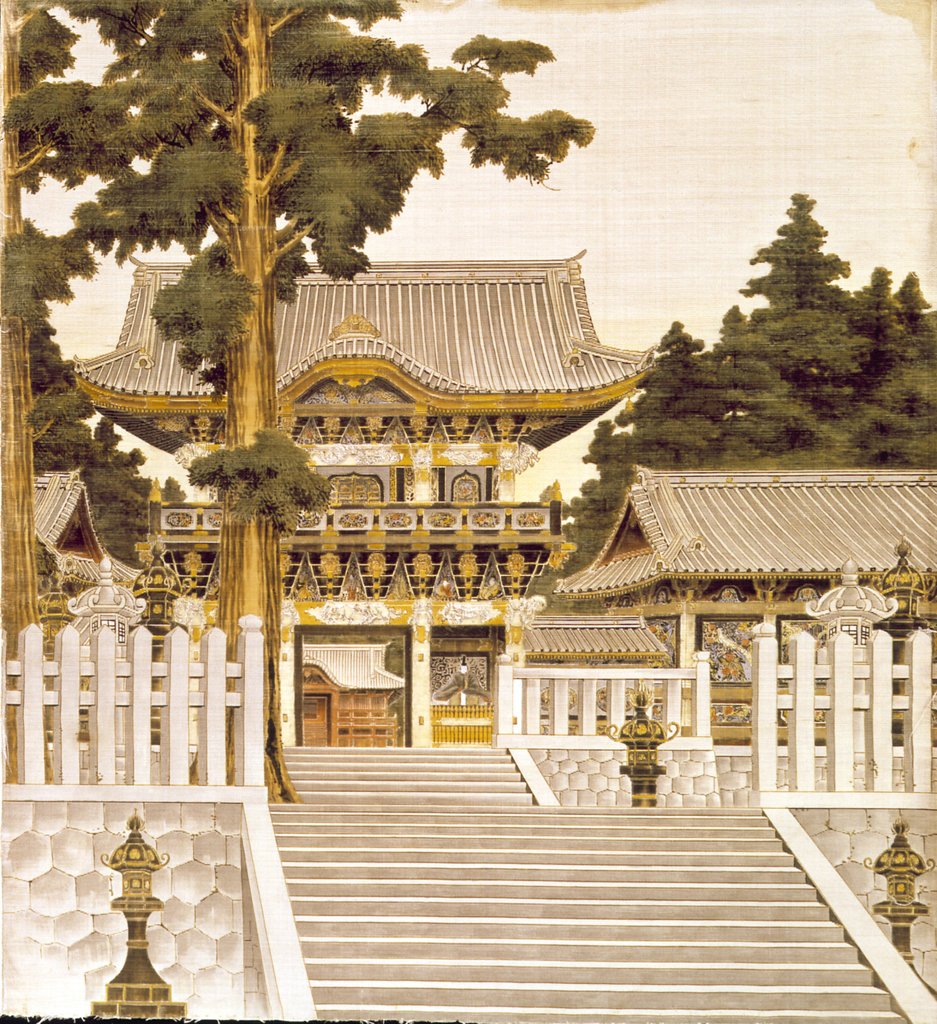 Detail of The Shrine at Nikko by Unknown