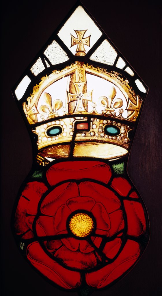 Detail of The Tudor Rose from Nonsuch Palace by Unknown