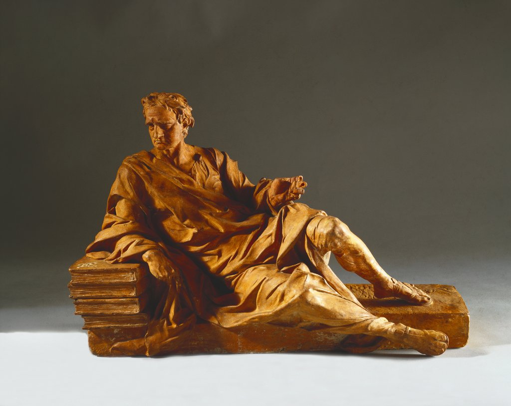 Detail of Isaac Newton by John Michael Rysbrack