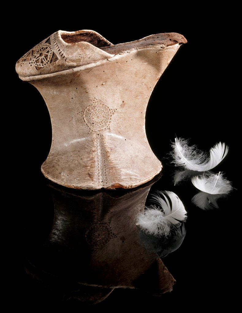 Detail of Woman's chopine. Venice, Italy, early 17th century by Unknown