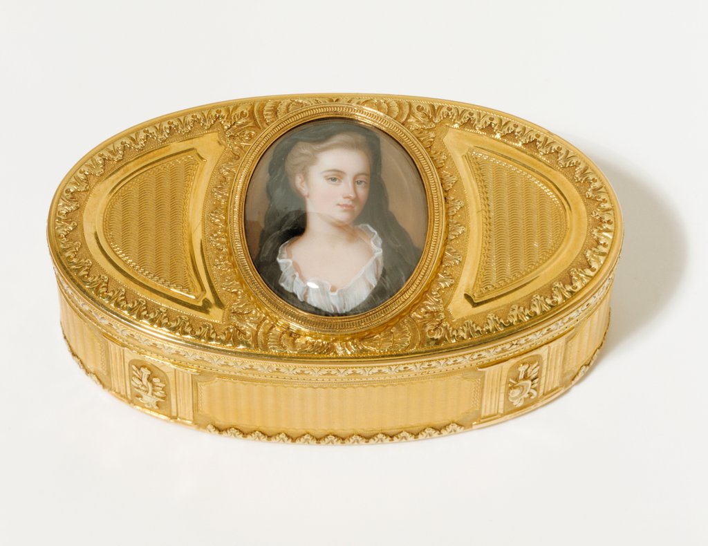 Detail of Snuff box by Charles Alexandre Bouillerot & Christian Friedrich Zincke