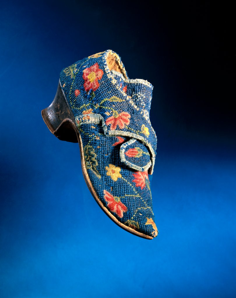 Detail of Woman's Shoe. England, mid-18th century by Unknown