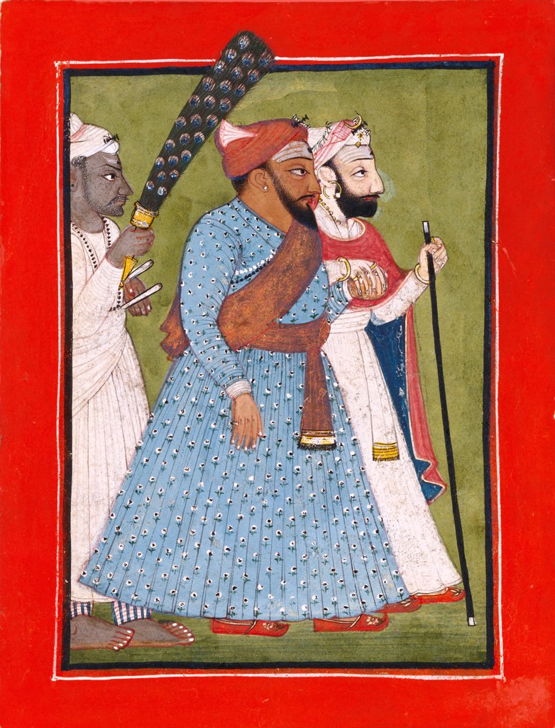 Detail of Raja Sidh Sen of Mandi by Unknown