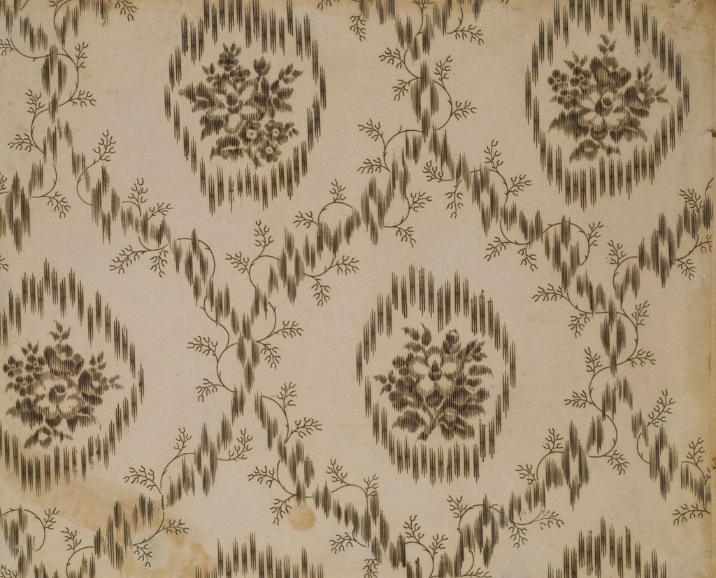 Detail of Wallpaper by Unknown