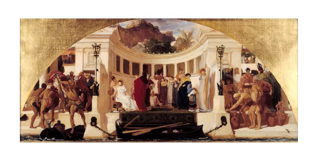 Detail of The Arts of Industry as Applied to Peace by Frederick Leighton
