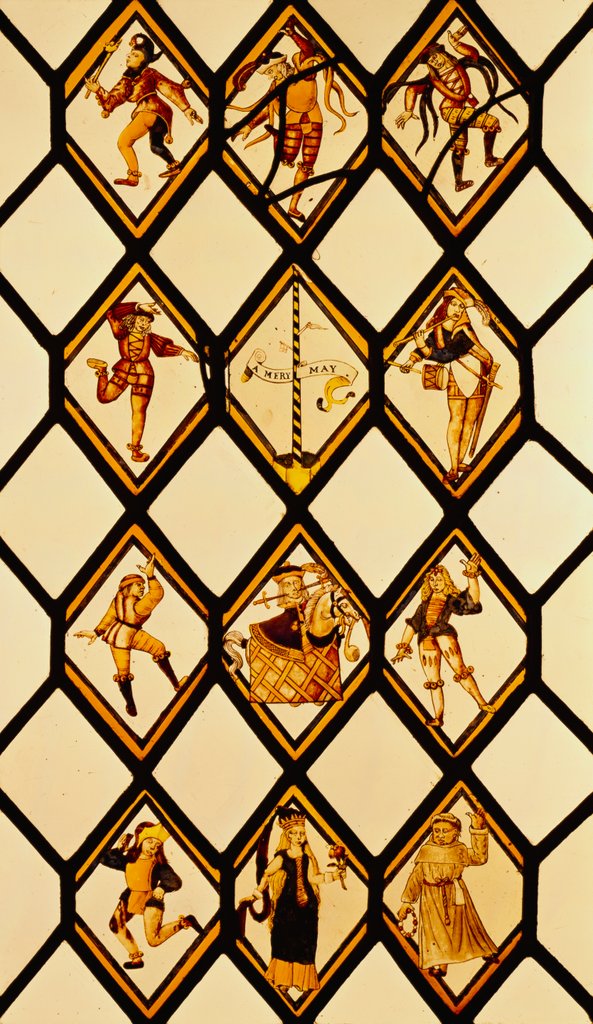 Detail of The Betley Window. Staffordshire, England, c.1621 by Unknown