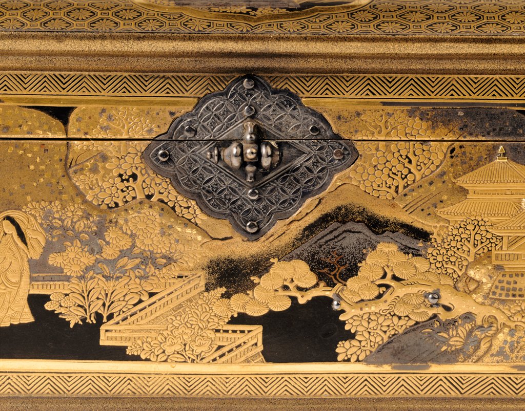 Detail of Miniature chest by Unknown