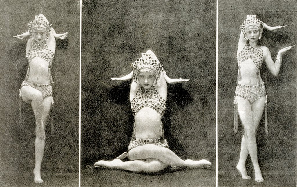 Detail of The dancer Perry in 1920 by Anonymous