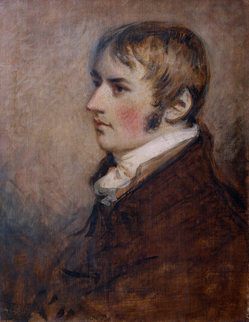 Detail of John Constable aged 20 by Daniel Gardner