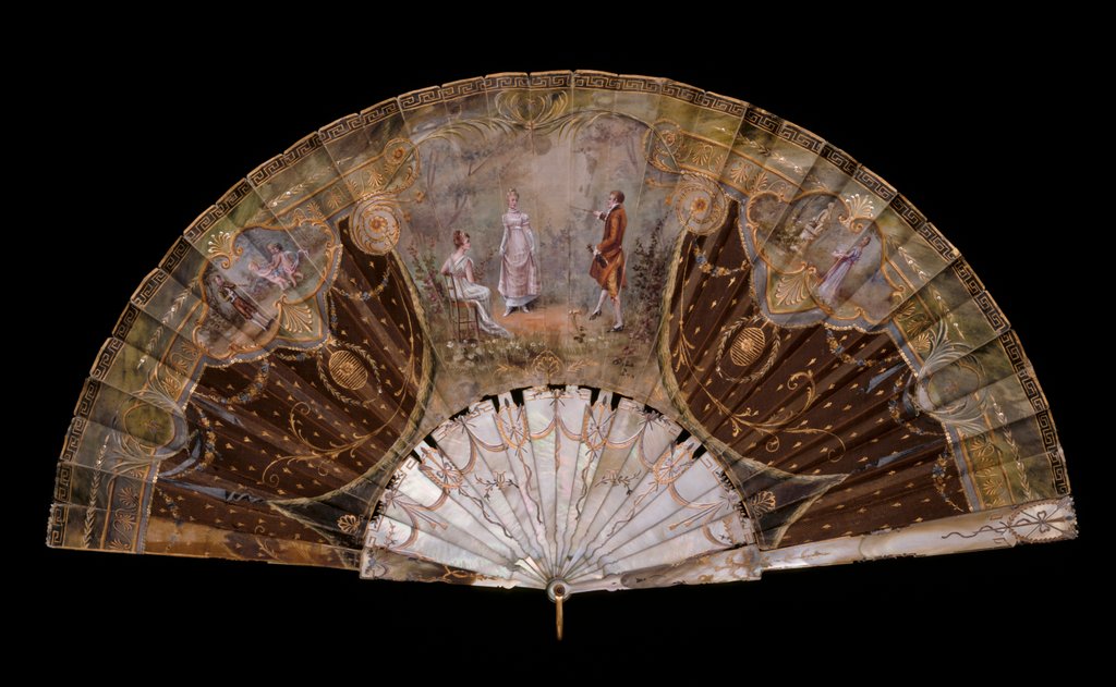 Detail of Fan. France, 1900 by Unknown