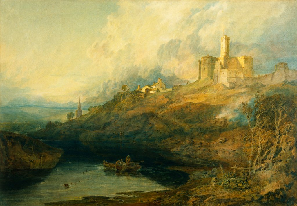 Detail of Warkworth Castle, Northumberland by Joseph Mallord William Turner