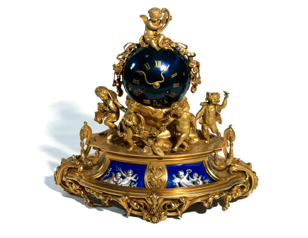 Detail of Clock by Lévy Fréres