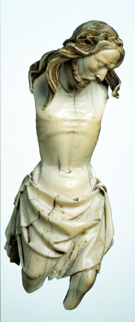 Detail of The Crucified Christ by Giovanni Pisano