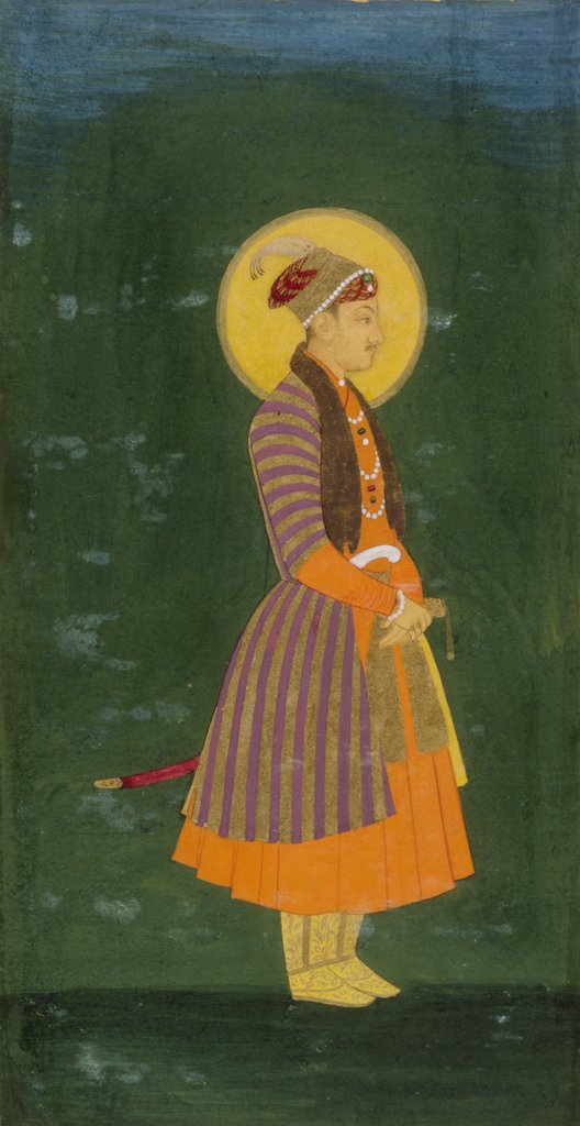 Detail of A ruler with halo by Unknown