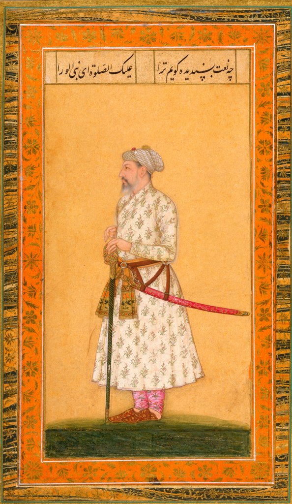 Detail of Standing figure of a Prince by Unknown