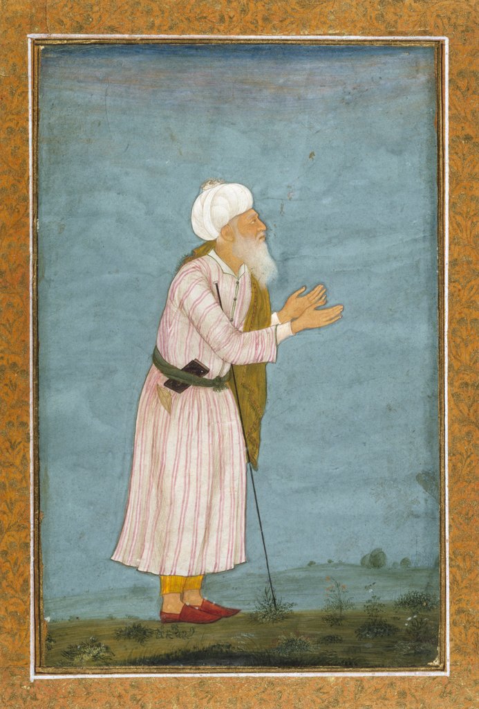 Detail of A Muslim religious figure by Unknown