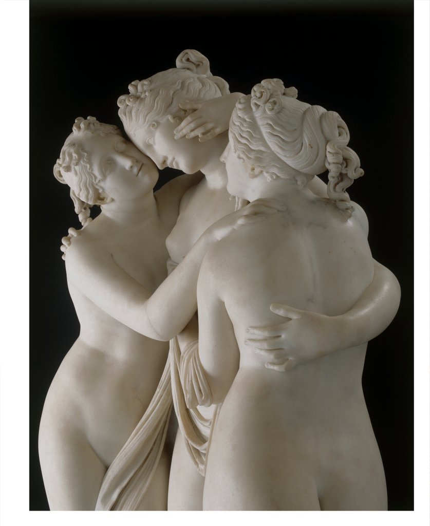 Detail of The Three Graces by Antonio Canova