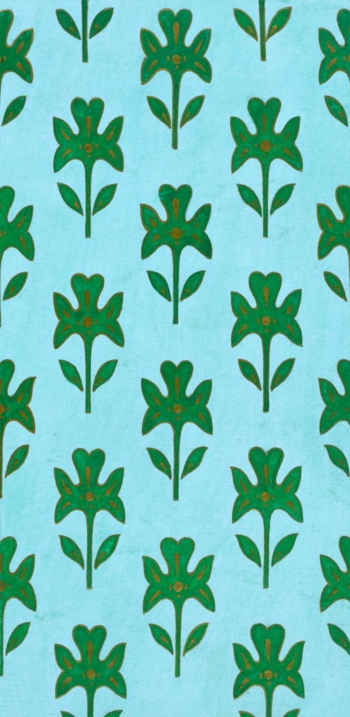 Detail of Wallpaper design by Owen Jones