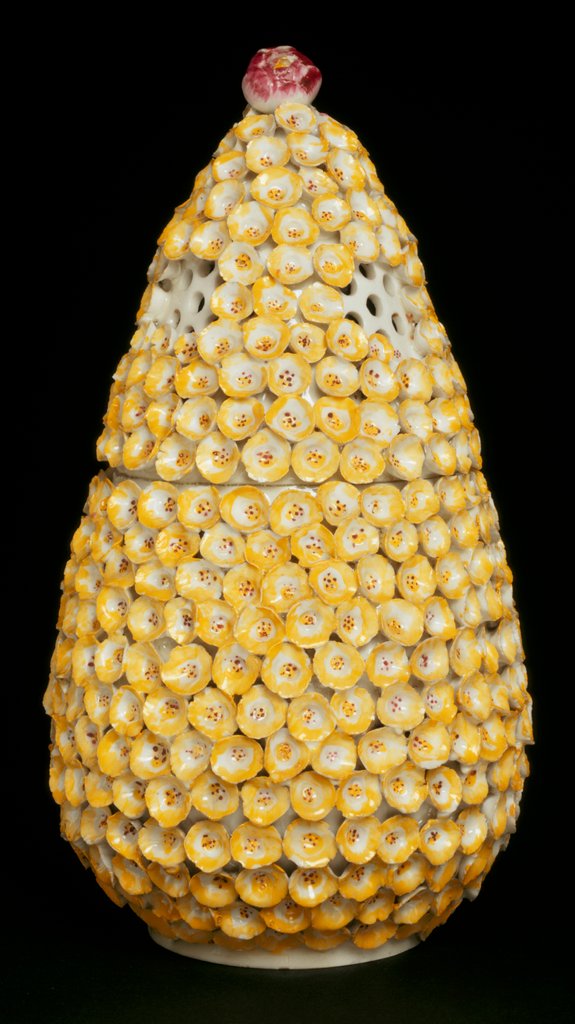 Detail of Pot-pourri vase. Derby, England, 18th century by Unknown