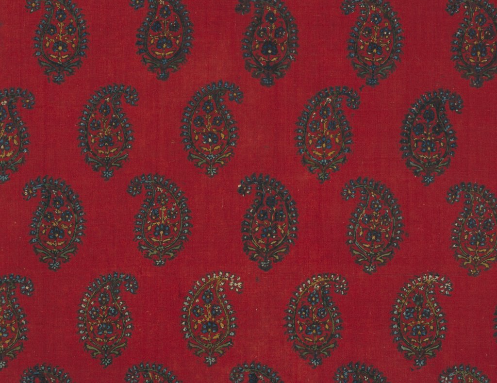 Detail of Paisley textile by Unknown