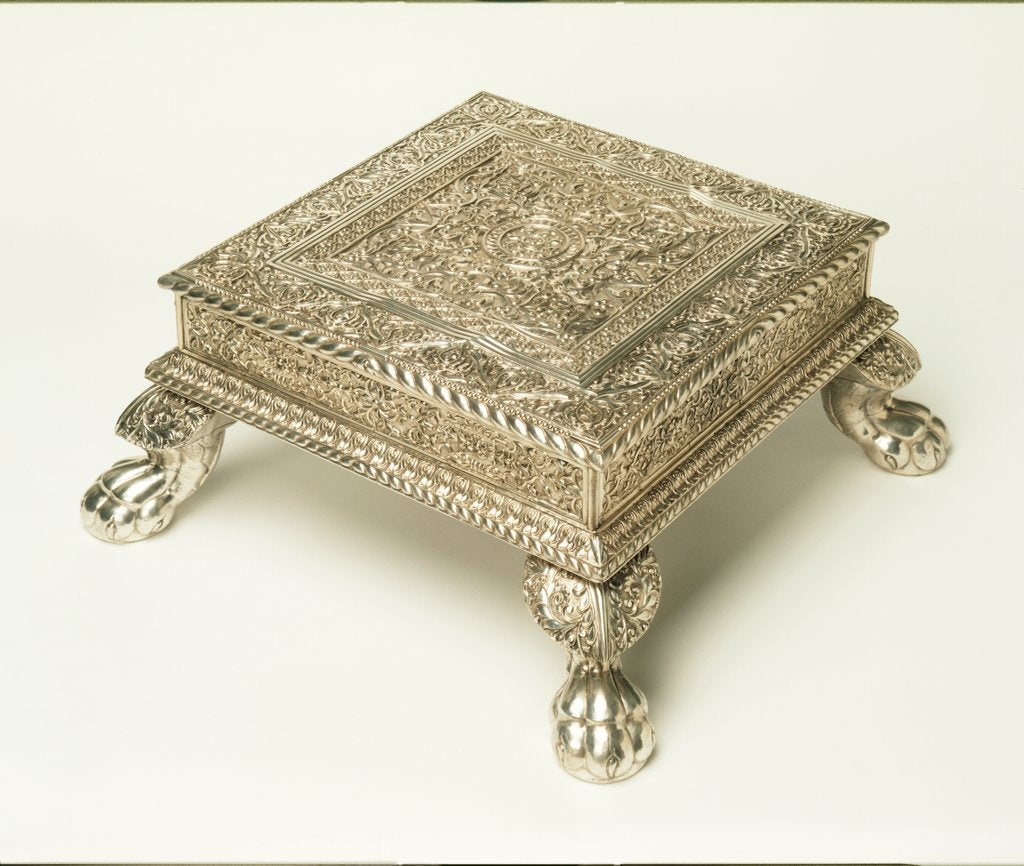 Detail of Footstool by Chhaganlal Tribhuvan