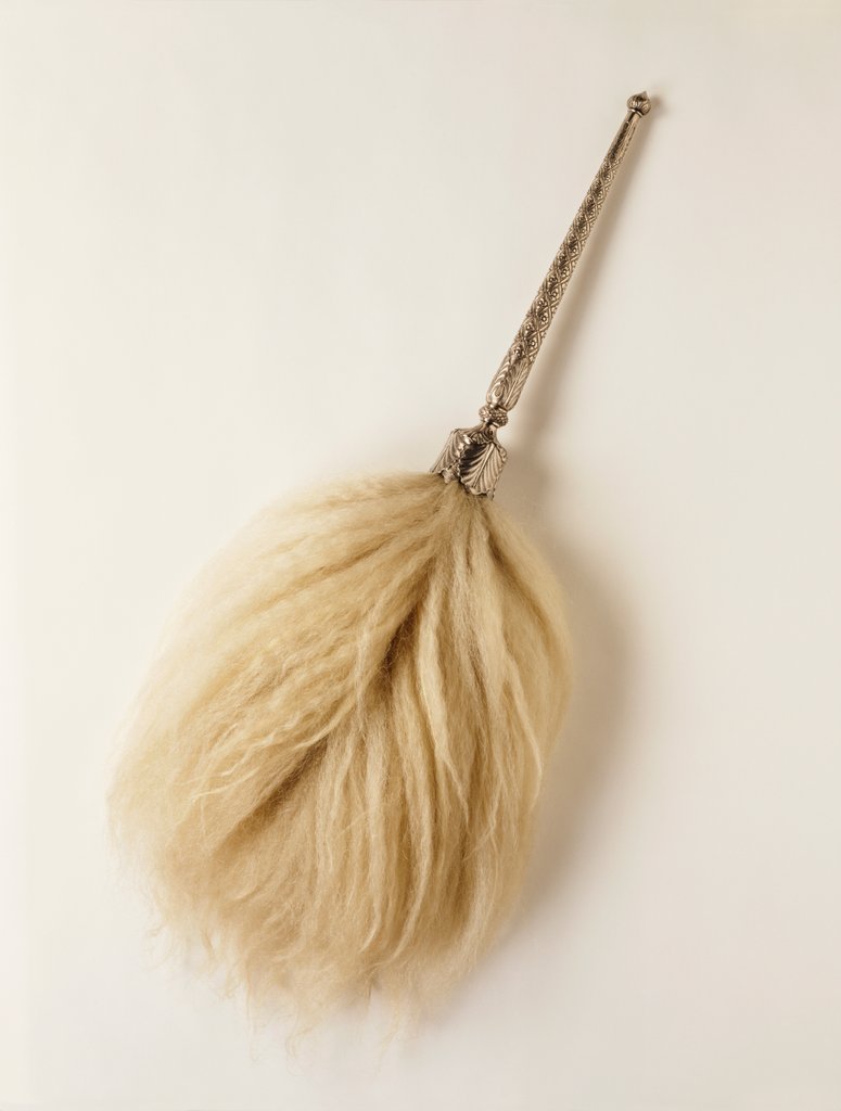 Detail of Fly Whisk. Calcutta, 1855 by Unknown