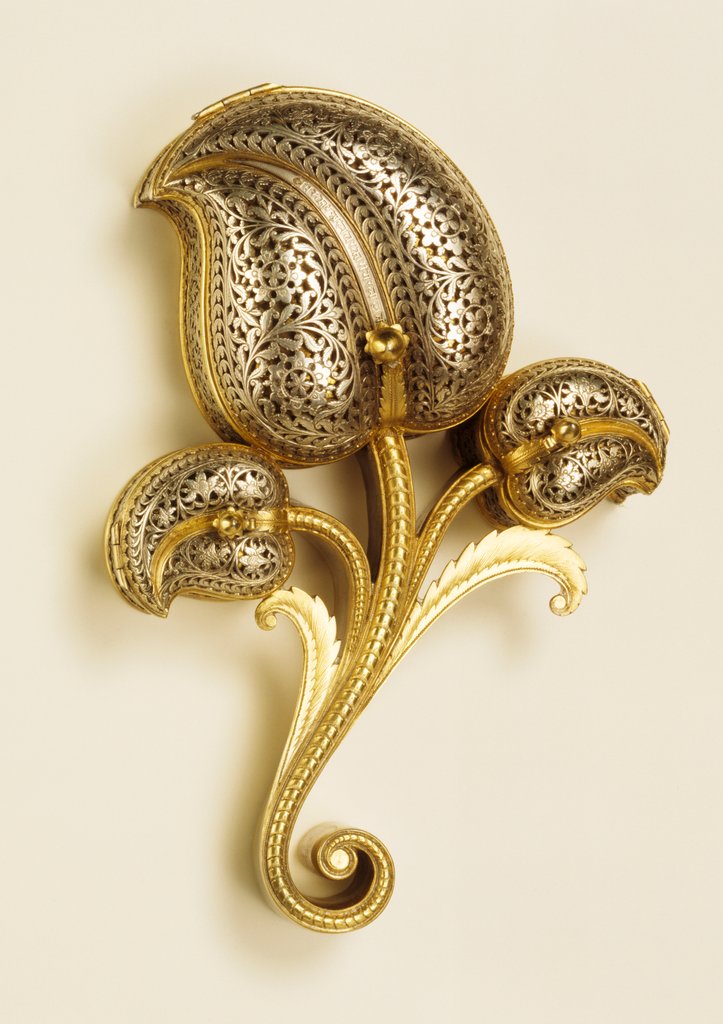 Detail of Lidded box. Alwar, Rajasthan, c.1850 by Lalji