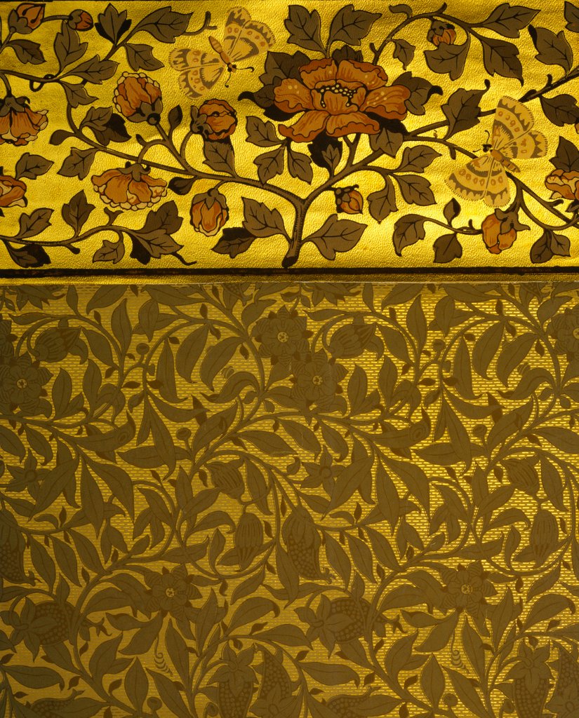 Detail of Wallpaper by Bruce James Talbert