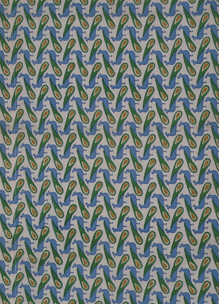 Detail of Dress fabric by Unknown