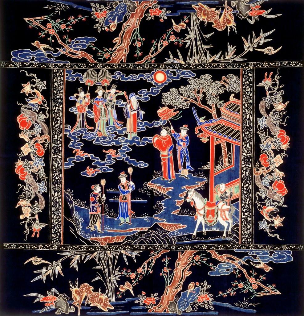 Detail of The Story of the Hanlin scholar by Unknown