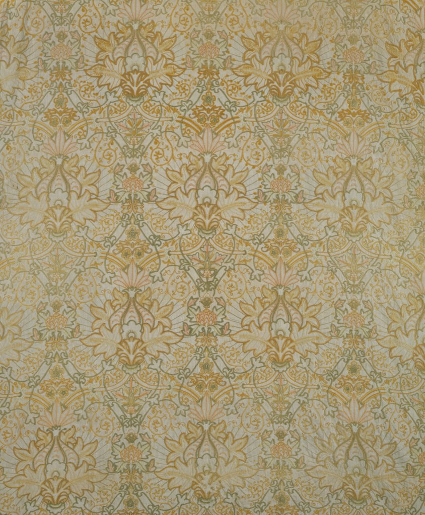 Detail of Furnishing fabric by William Morris