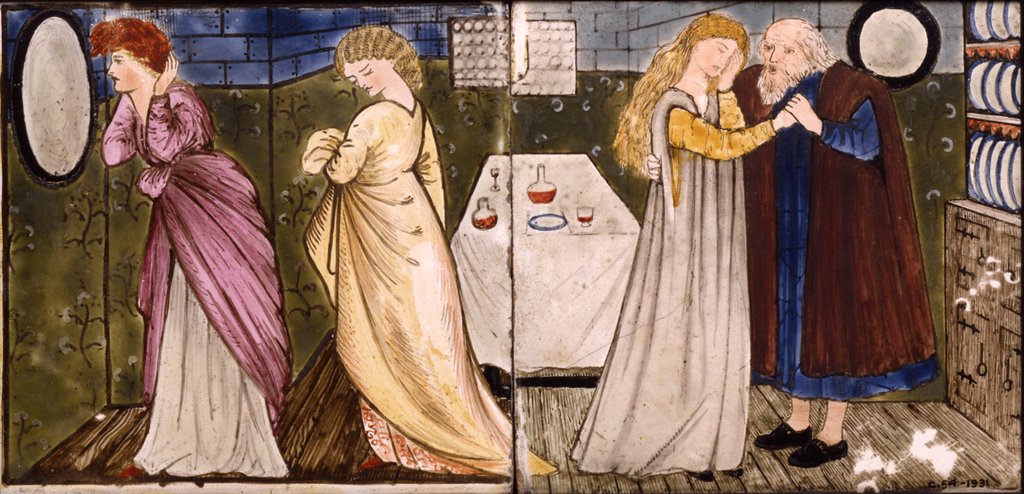 Detail of Beauty and the Beast by Unknown