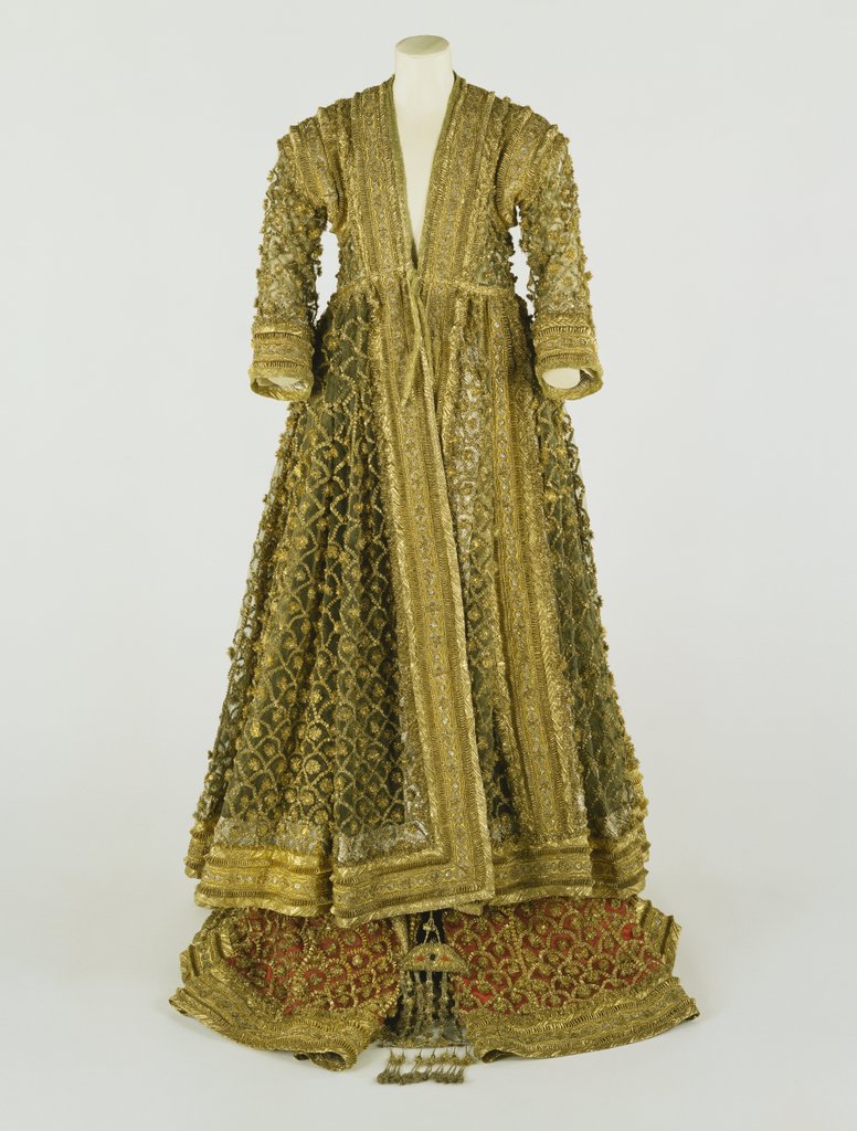 Detail of The Queen of Oudh's costume. India, mid-19th century by Unknown