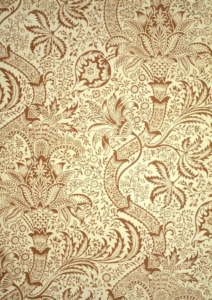 Detail of Wallpaper by William Morris