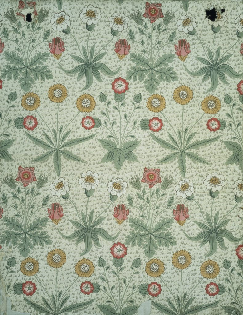 Detail of Daisy design by William Morris