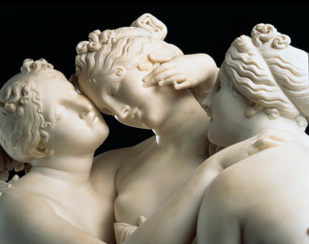 Detail of The Three Graces by Antonio Canova