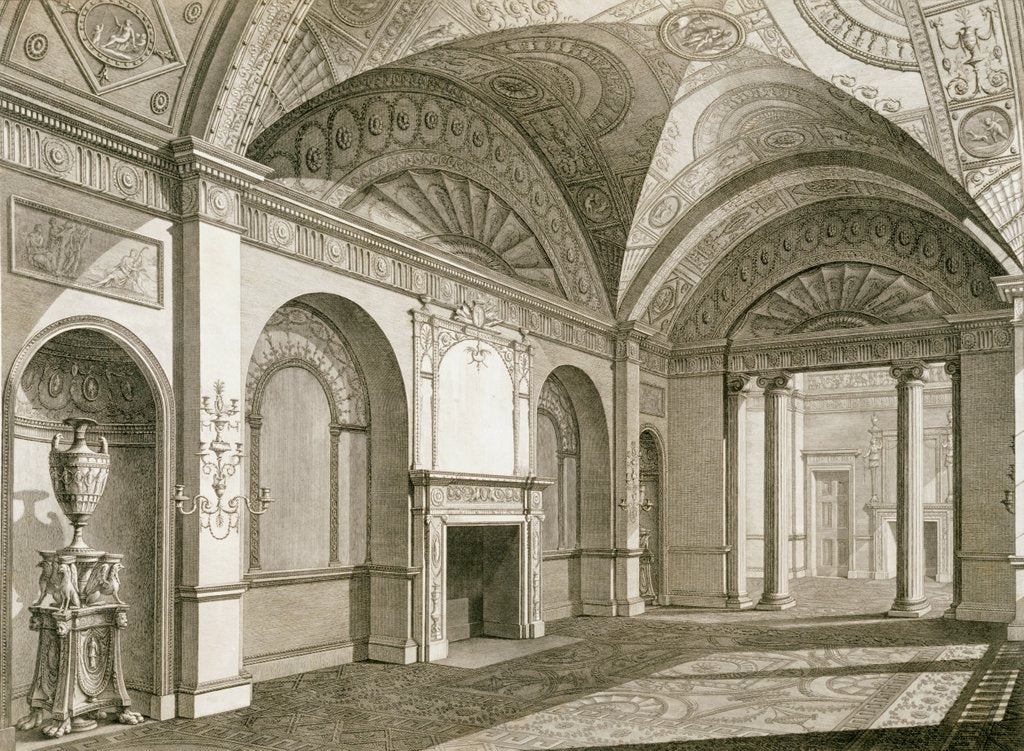 Detail of View of the third drawing room at Derby House by Anonymous