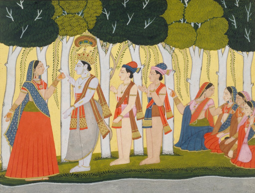 Detail of Vihagada Raga by Unknown