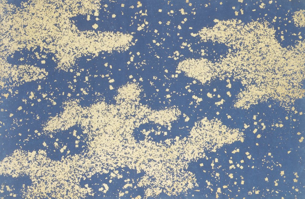 Detail of Japanese sliding door paper by Unknown