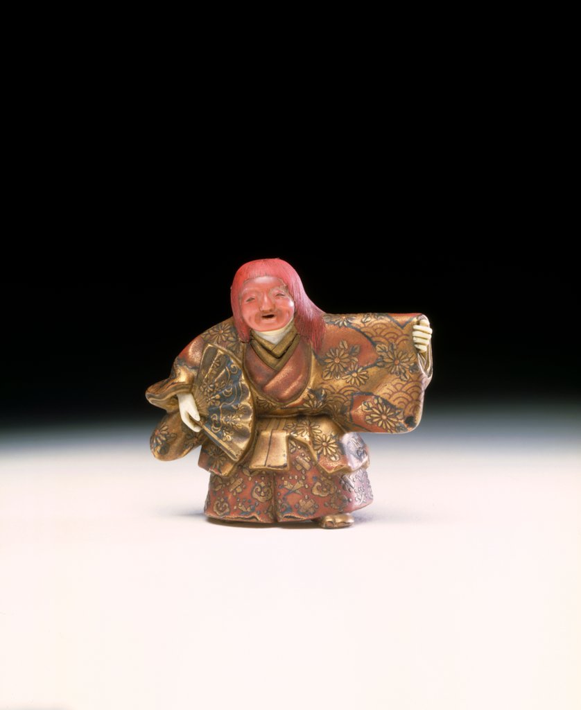 Detail of Netsuke by Jutokusai