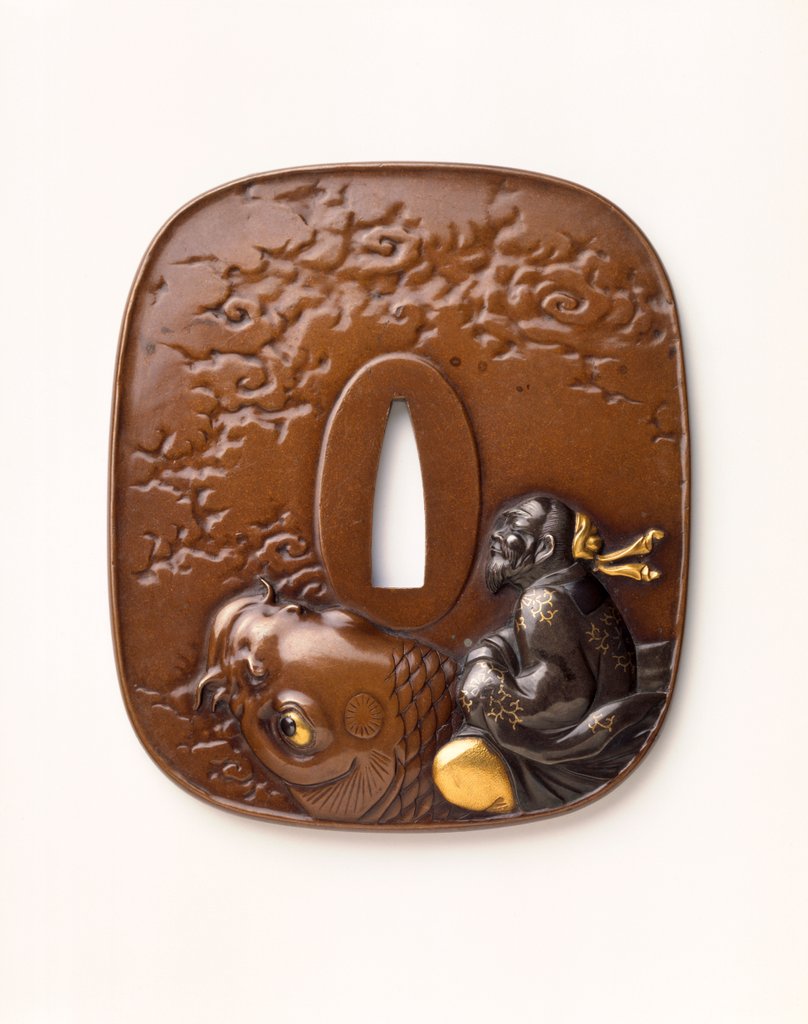 Detail of Tsuba by Unknown