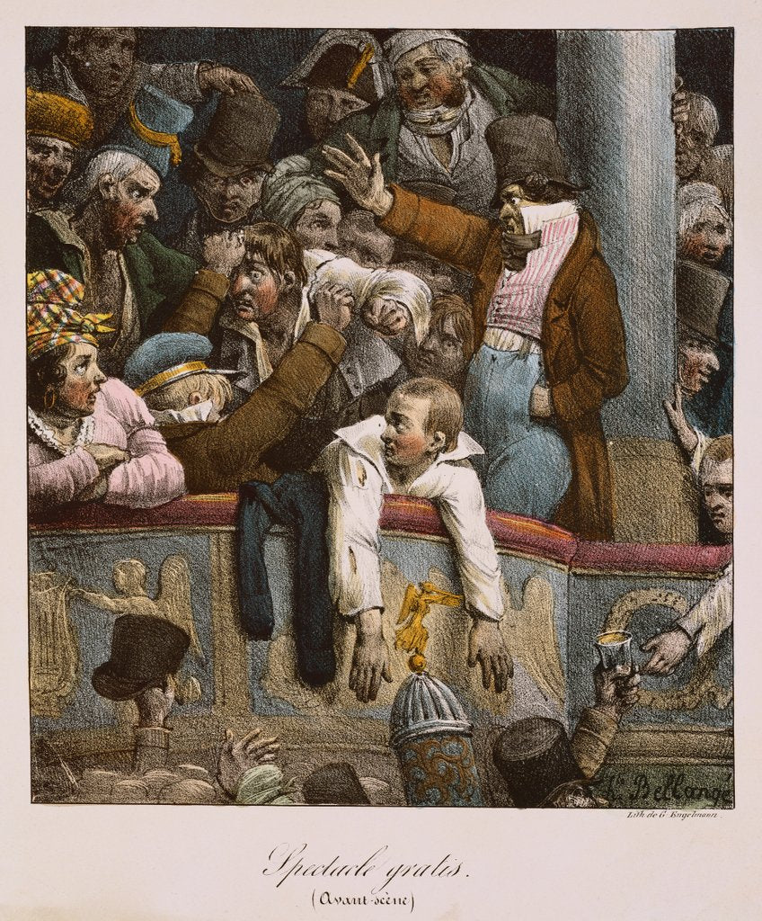 Detail of Spectacle Gratis by Anonymous